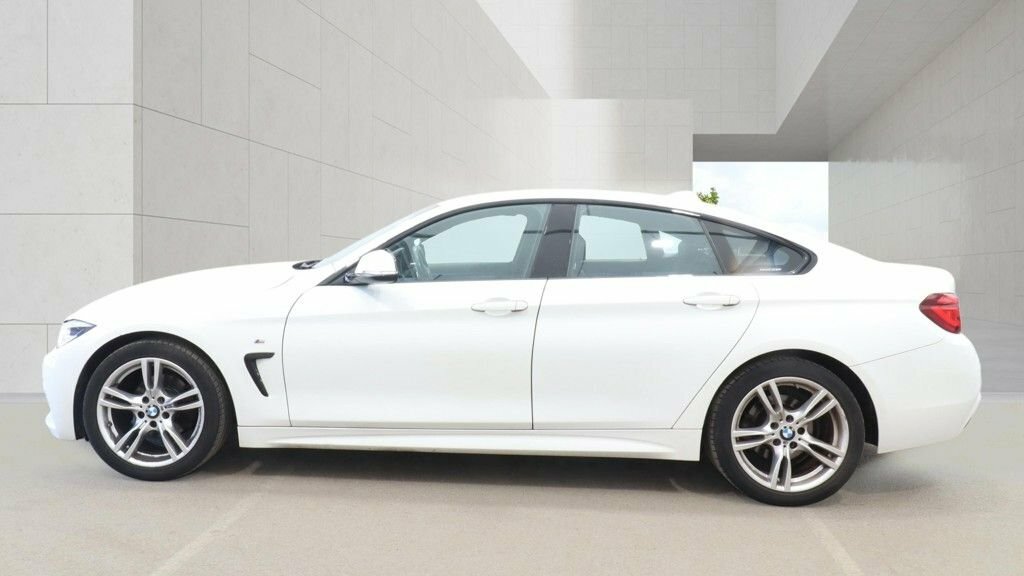 BMW 4 Series Gran Coupe 2L M Sport White #6