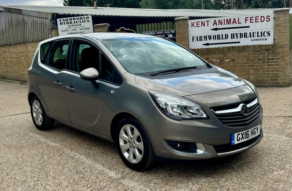 Vauxhall Meriva 1.4I Life Mpv Euro 6 100 Ps Brown #6