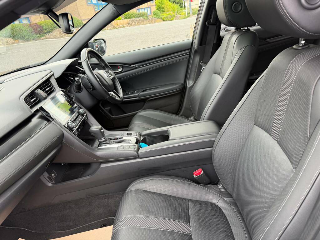 Honda Civic Vtec Ex Black #4