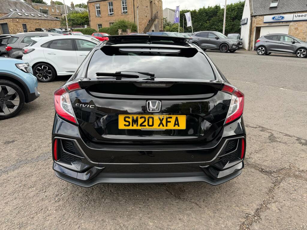 Honda Civic Vtec Ex Black #5
