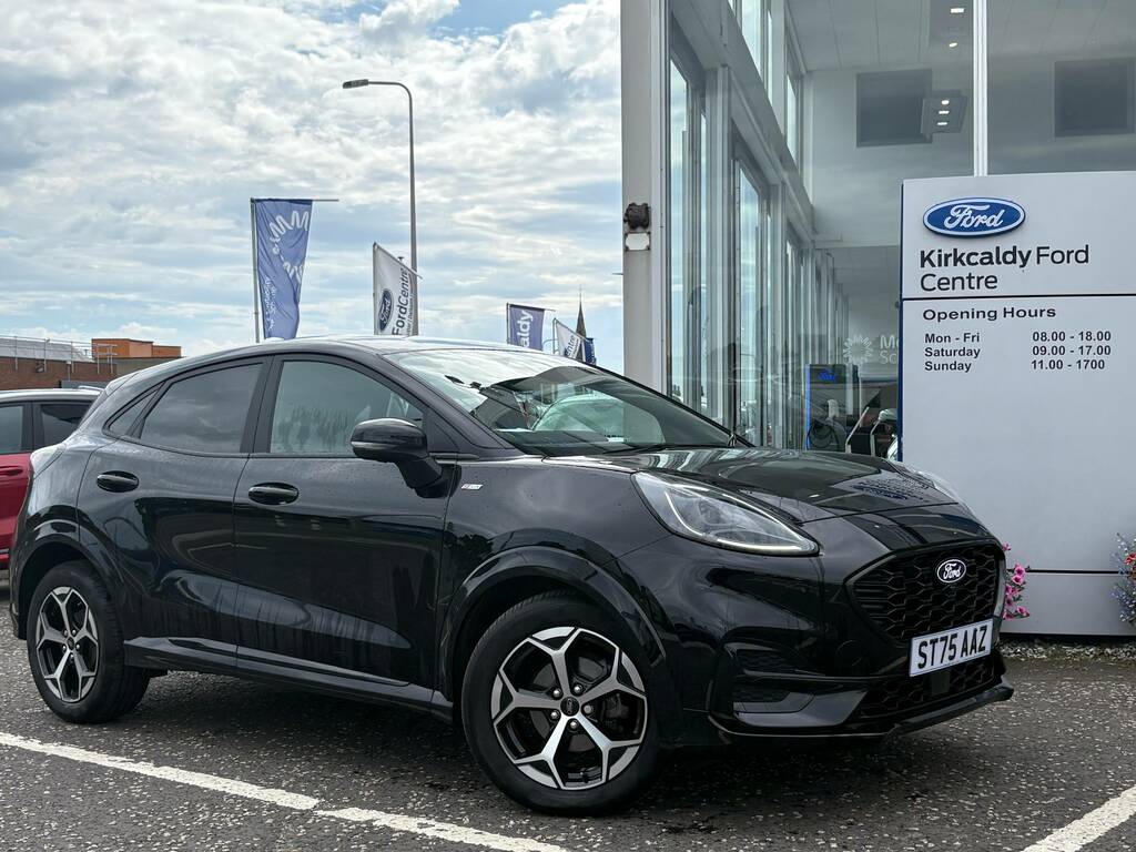 Ford Puma 1.0 Ecoboost Hybrid Mhev St-line Dct Suv Black