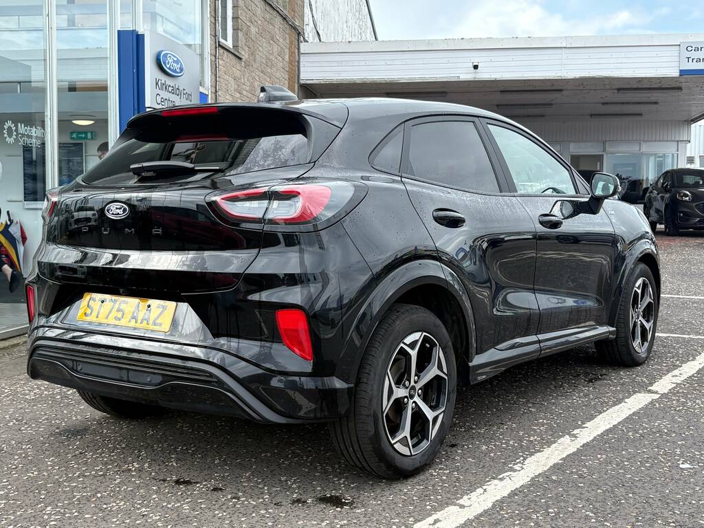 Ford Puma 1.0 Ecoboost Hybrid Mhev St-line Dct Suv ST75AAZ Black #3