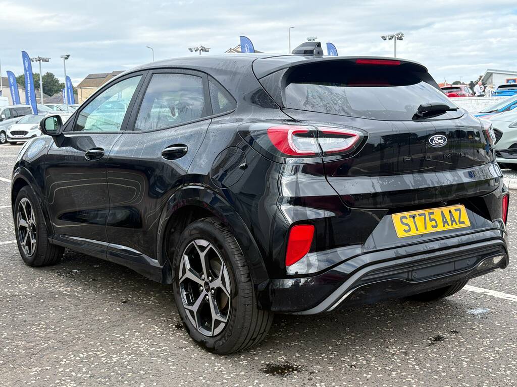 Ford Puma 1.0 Ecoboost Hybrid Mhev St-line Dct Suv ST75AAZ Black #5