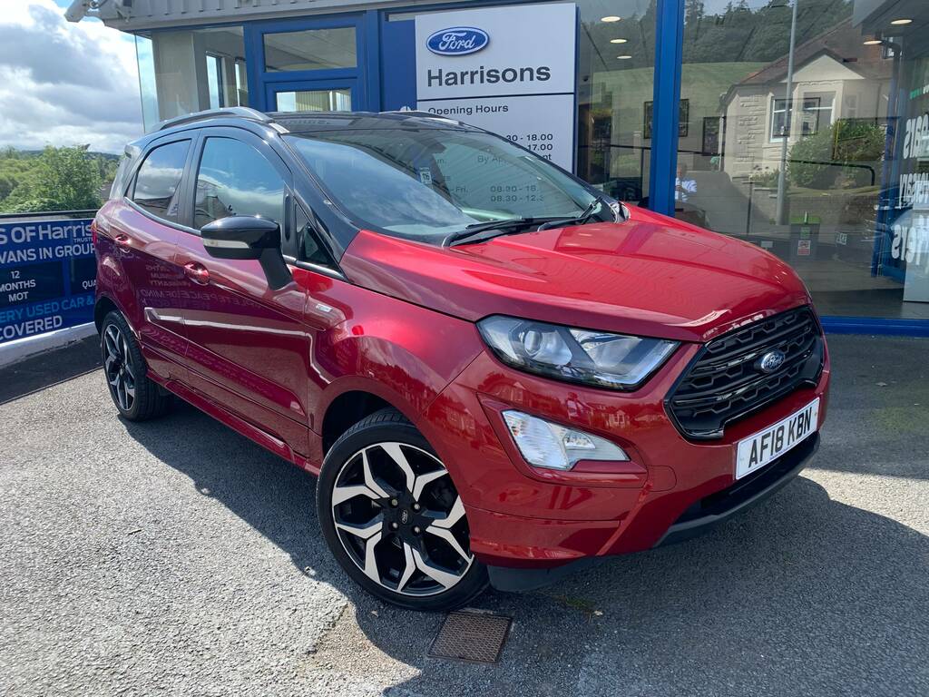 Ford Ecosport 1.0 Ecoboost 140Ps St-line Red
