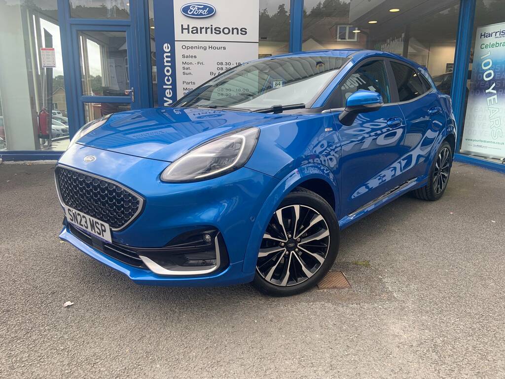 Ford Puma 1.0 Ecoboost Mhev 125Ps St-line Vignale Mhev Blue