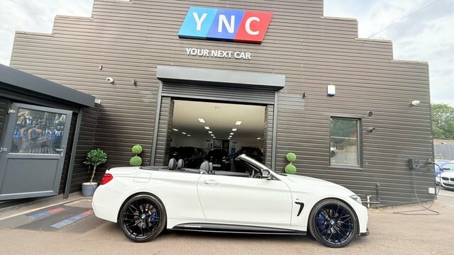 BMW 4 Series 2.0 420D M Sport White #2