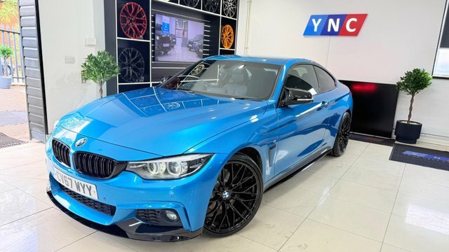 BMW 4 Series 2.0 420D M Sport Blue