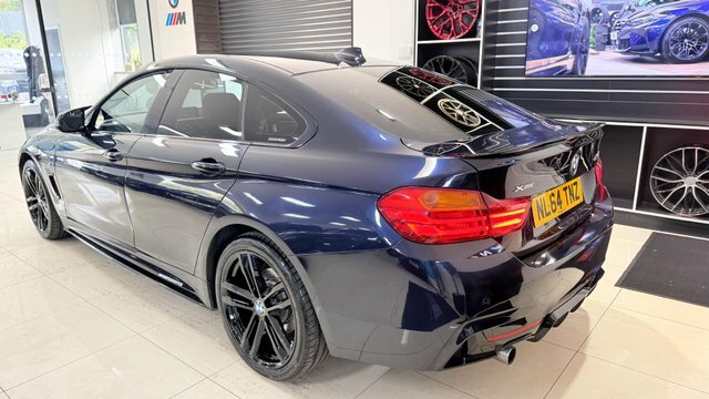 BMW 4 Series Gran Coupe 2.0 420D M Sport Gran Coupe 181 Bhp Blue #11