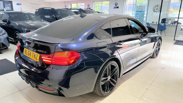 BMW 4 Series Gran Coupe 2.0 420D M Sport Black #4