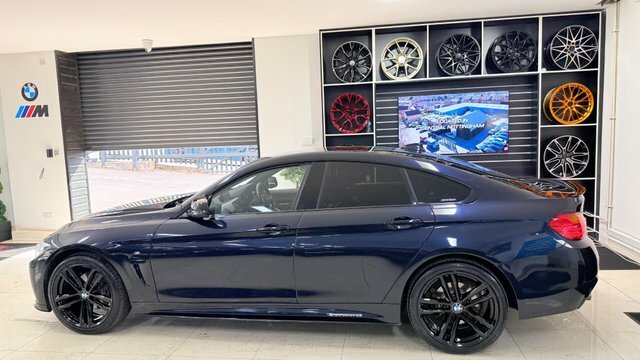 BMW 4 Series Gran Coupe 2.0 420D M Sport Gran Coupe 181 Bhp Blue #10