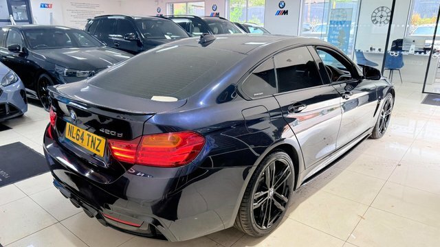 BMW 4 Series Gran Coupe 2.0 420D M Sport Gran Coupe 181 Bhp Blue #15