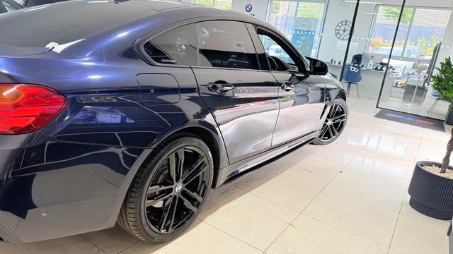BMW 4 Series Gran Coupe 2.0 420D M Sport Gran Coupe 181 Bhp Blue #35
