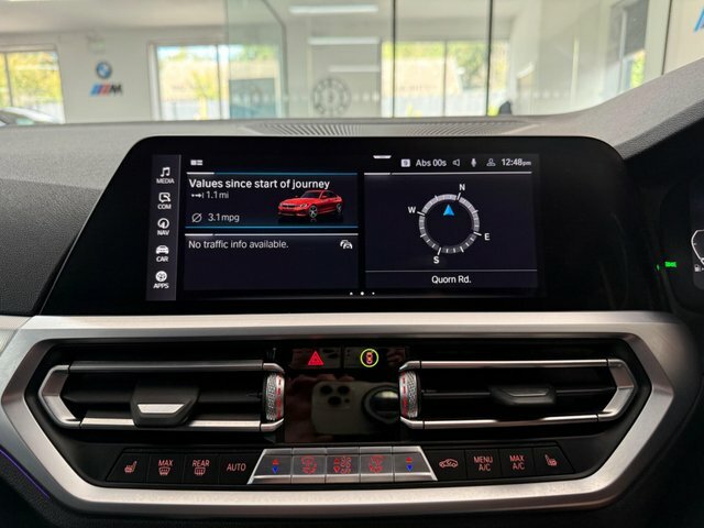 BMW 3 Series 320I M Sport Saloon Black #11