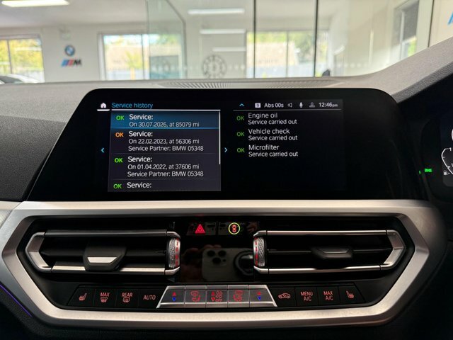 BMW 3 Series 320I M Sport Saloon Black #15