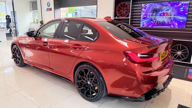 BMW 3 Series 320I M Sport Saloon Black #34