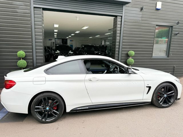 BMW 4 Series 2.0 420D M Sport White #5