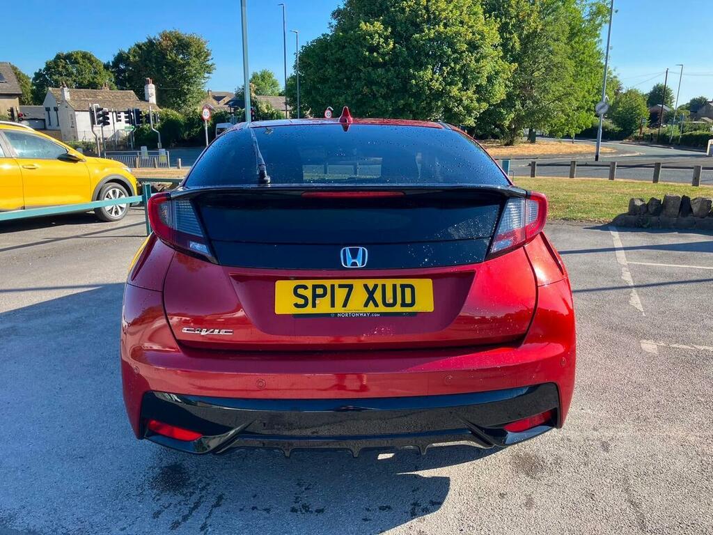 Honda Civic I-vtec Se Plus Red #6