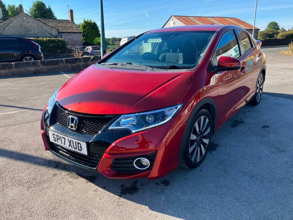 Honda Civic I-vtec Se Plus Red #2