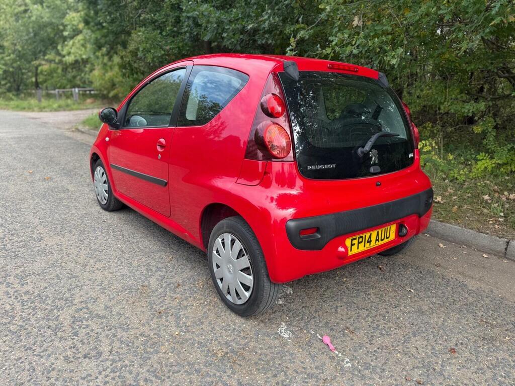 Peugeot 107 Hatchback 1.0 12V Active Euro 5 201414 FP14AUU Red #3