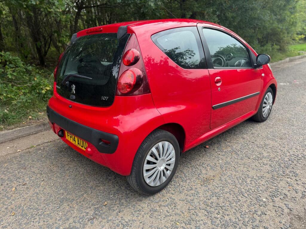 Peugeot 107 Hatchback 1.0 12V Active Euro 5 201414 FP14AUU Red #5