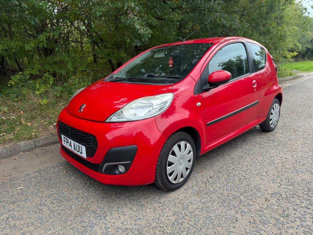 Peugeot 107 Hatchback 1.0 12V Active Euro 5 201414 Red