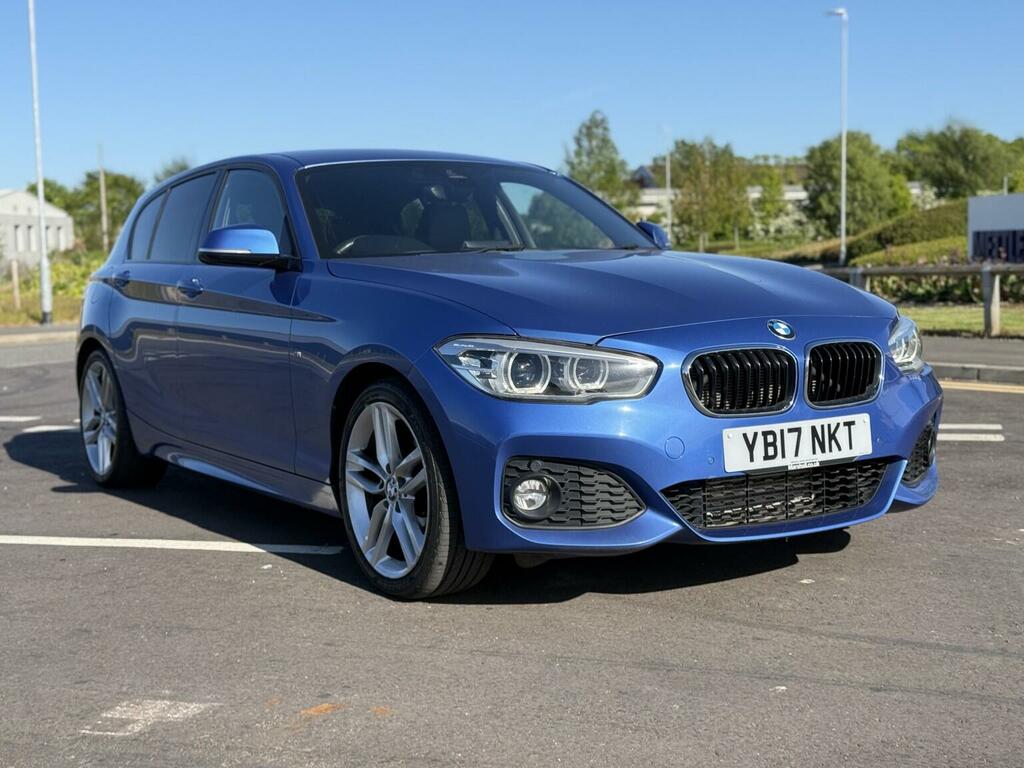 BMW 1 Series Hatchback 2.0 118D M Sport Euro 6 Ss YB17NKT Blue