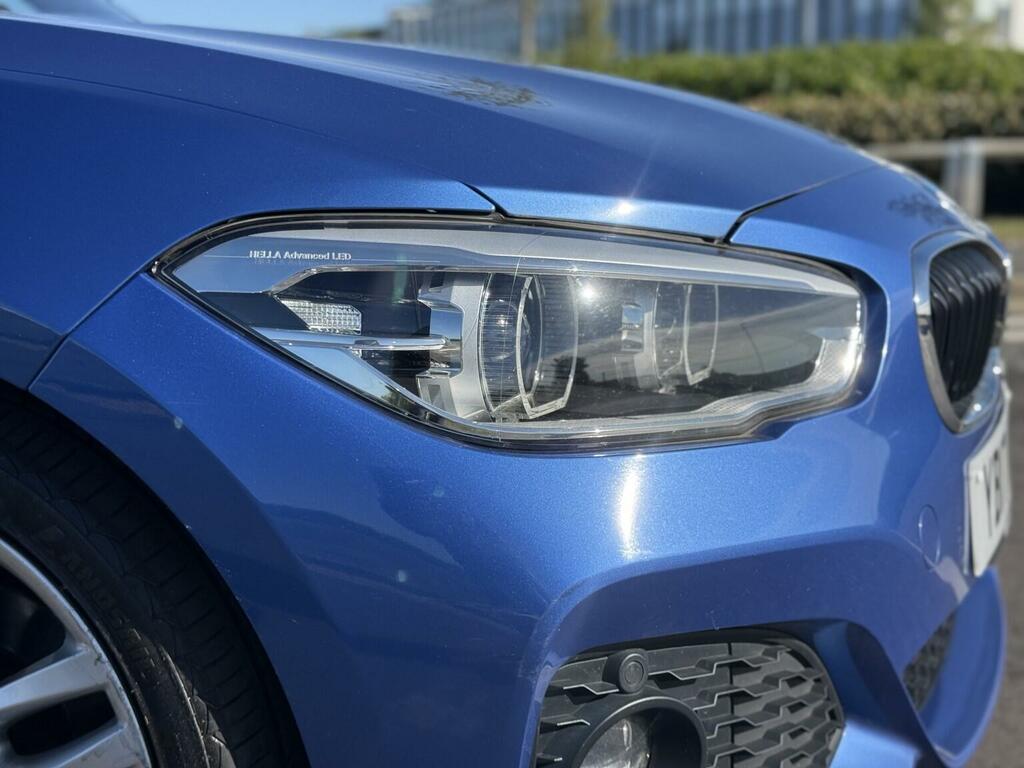 BMW 1 Series Hatchback 2.0 118D M Sport Euro 6 Ss YB17NKT Blue #4