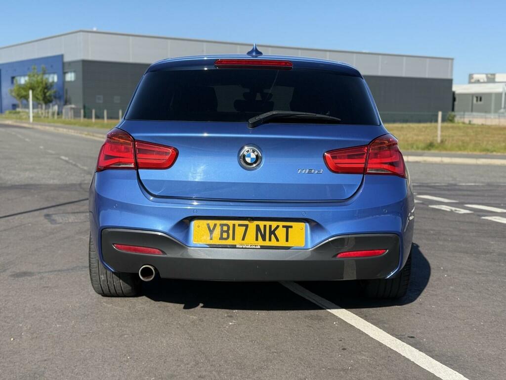 BMW 1 Series Hatchback 2.0 118D M Sport Euro 6 Ss YB17NKT Blue #6