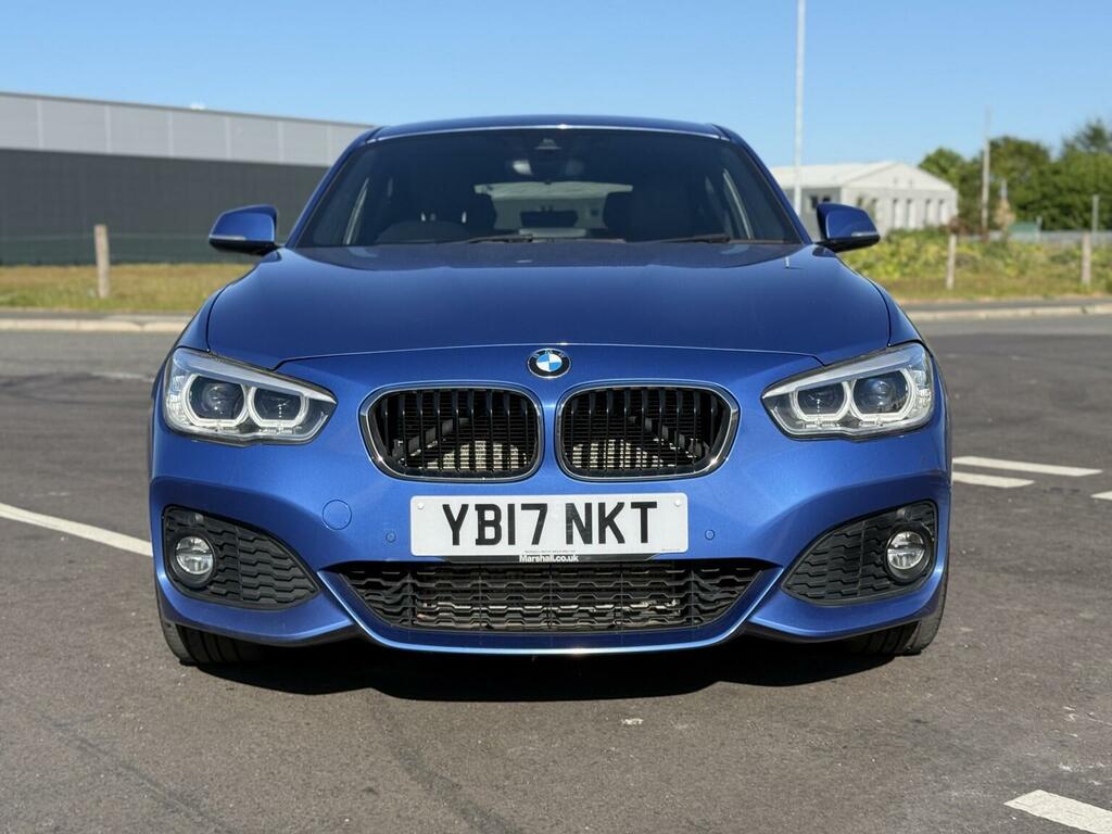 BMW 1 Series Hatchback 2.0 118D M Sport Euro 6 Ss YB17NKT Blue #2