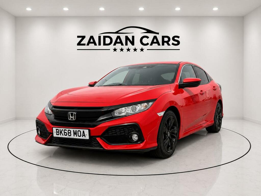 Honda Civic Hatchback 1.0 Vtec Turbo Sr Cvt Euro 6 Ss Red #3