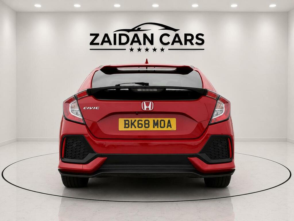 Honda Civic Hatchback 1.0 Vtec Turbo Sr Cvt Euro 6 Ss Red #5