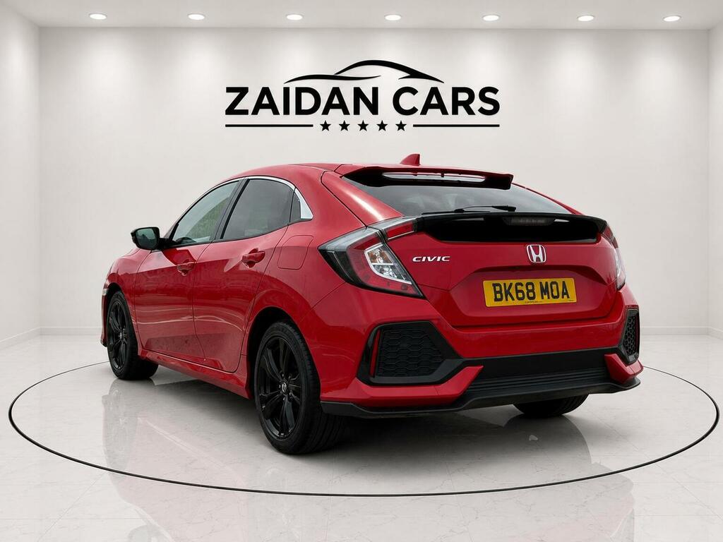 Honda Civic Hatchback 1.0 Vtec Turbo Sr Cvt Euro 6 Ss Red #6