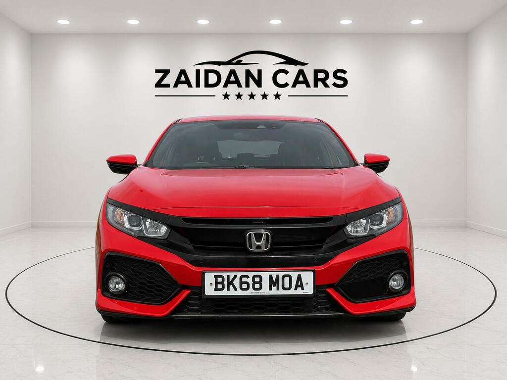 Honda Civic Hatchback 1.0 Vtec Turbo Sr Cvt Euro 6 Ss Red #2