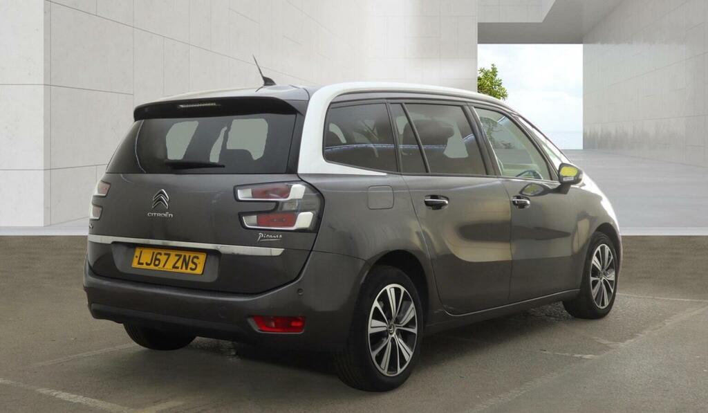 Citroen Grand C4 Picasso 1.6 Bluehdi Flair Eat6 Euro 6 Ss Grey #6