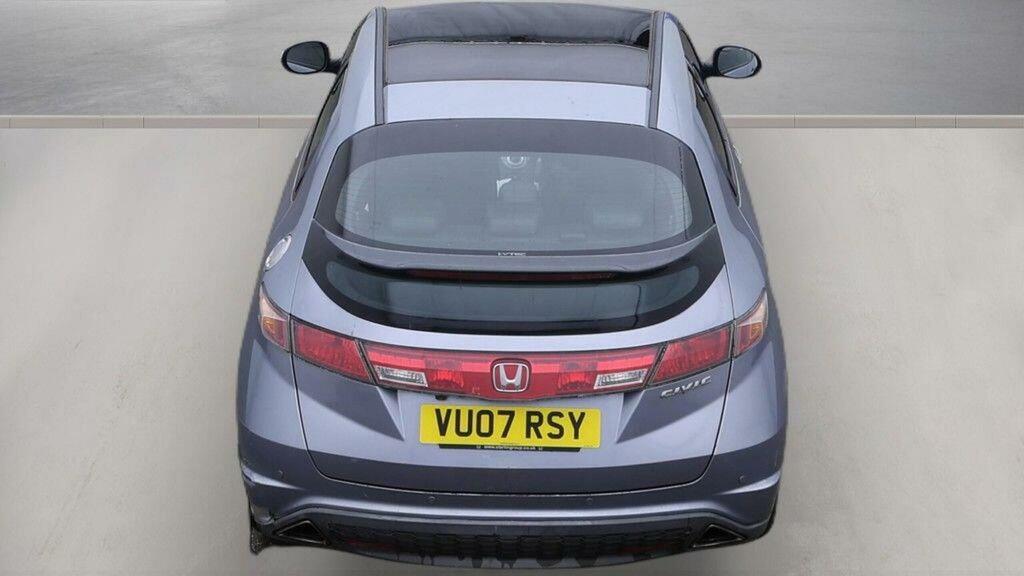 Honda Civic Hatchback 1.8 I-vtec Ex I-shift 200707 Blue #6