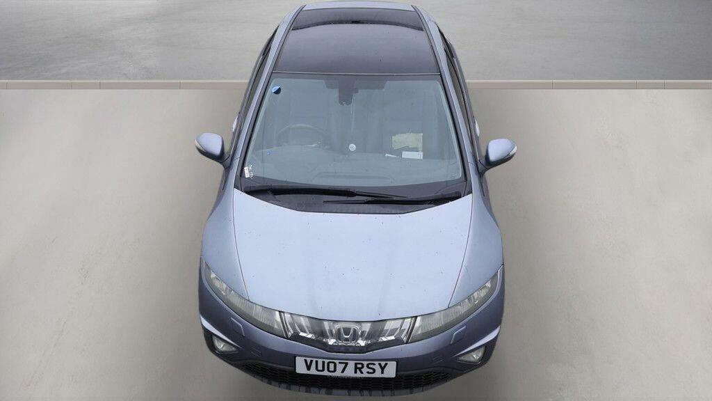 Honda Civic Hatchback 1.8 I-vtec Ex I-shift 200707 Blue #5