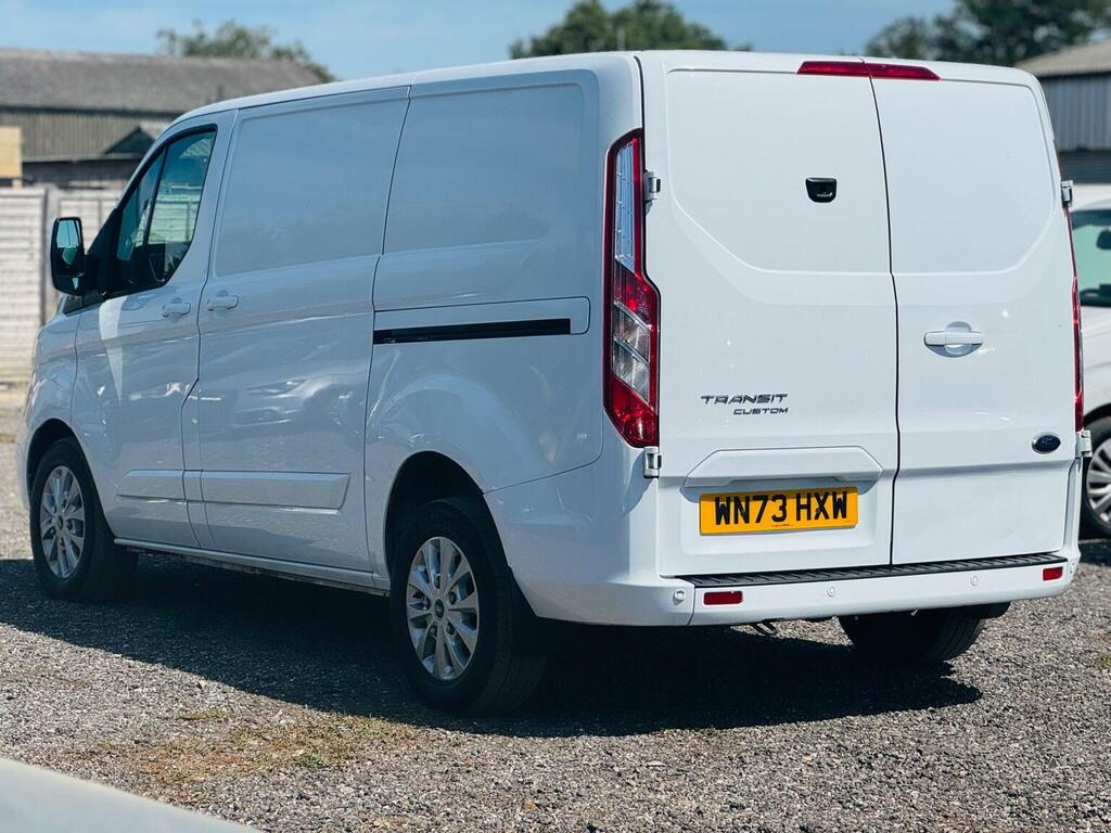Ford Transit Custom Panel Van 2.0 300 Ecoblue Limited L1 H1 Euro 6 S WN73HXW White #4