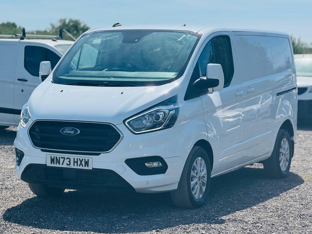 Ford Transit Custom Panel Van 2.0 300 Ecoblue Limited L1 H1 Euro 6 S WN73HXW White #3
