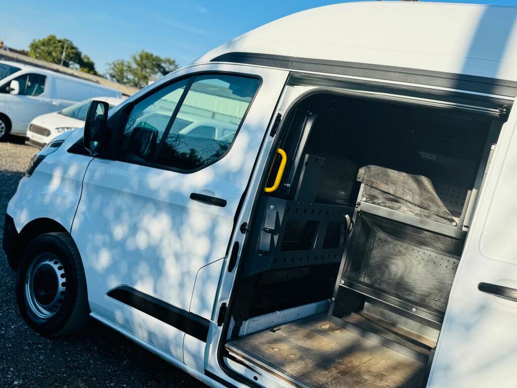 Ford Transit Custom Panel Van 2.0 300 Ecoblue Leader L1 H2 Euro 6 Ss YT20UGC White #5