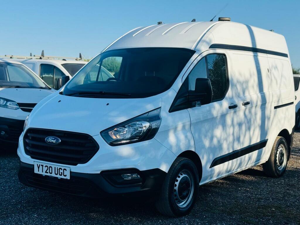 Ford Transit Custom Panel Van 2.0 300 Ecoblue Leader L1 H2 Euro 6 Ss YT20UGC White #3