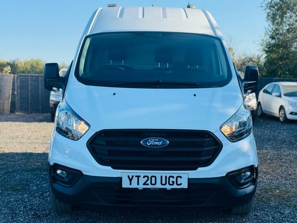 Ford Transit Custom Panel Van 2.0 300 Ecoblue Leader L1 H2 Euro 6 Ss YT20UGC White #2