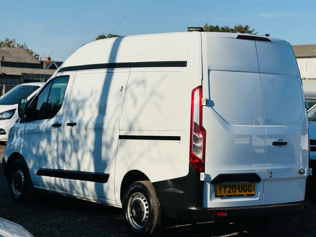 Ford Transit Custom Panel Van 2.0 300 Ecoblue Leader L1 H2 Euro 6 Ss YT20UGC White #4