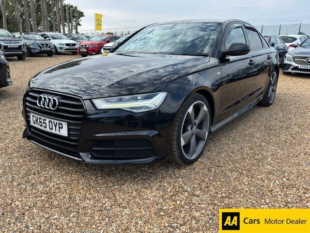 Audi A6 Saloon Tdi Ultra Black Edition GK65OYP Black #3