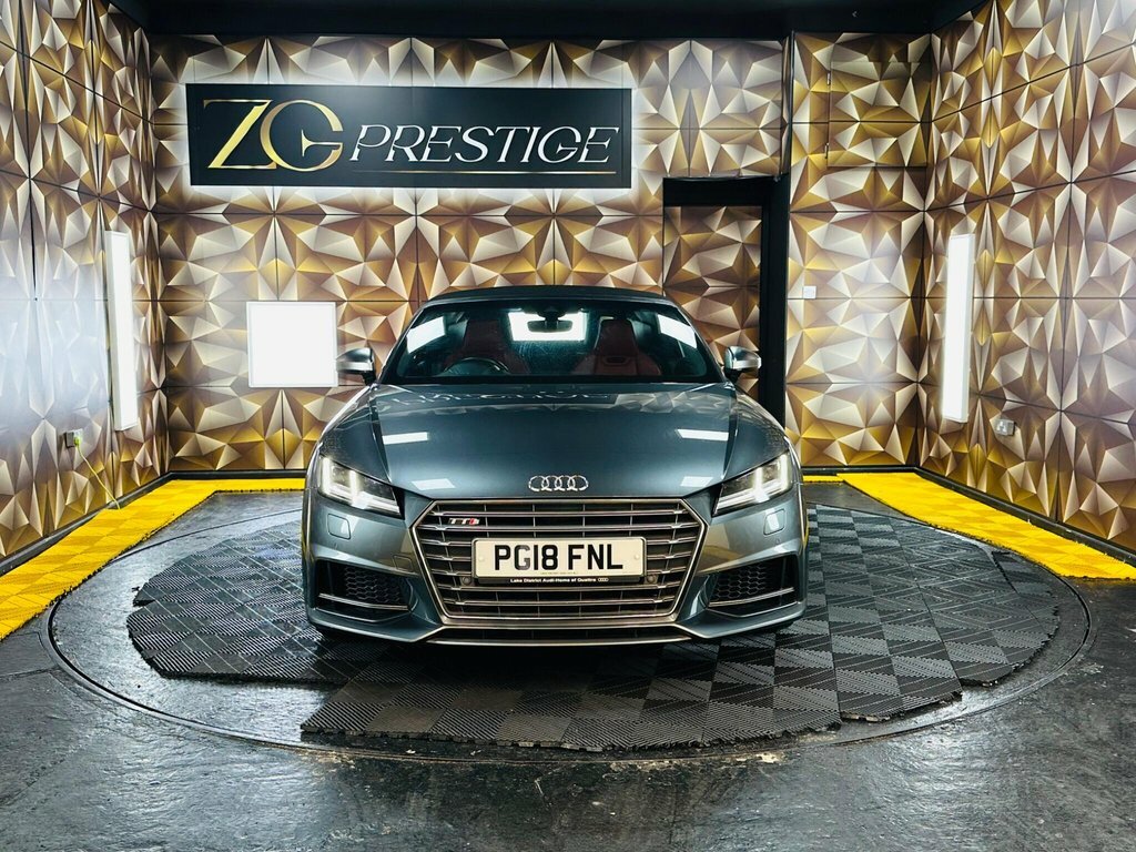 Audi TTS Convertible Grey