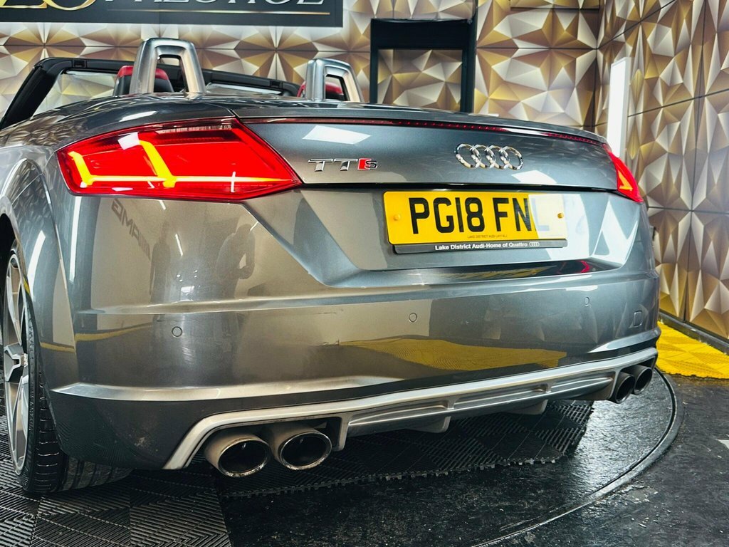Audi TTS 2.0T Fsi Quattro Tts Black Edition S Tronic Grey #25