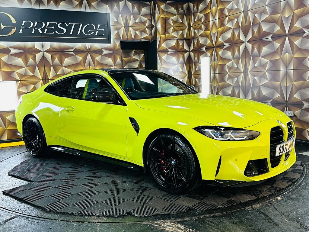 BMW M4 3L Competition Yellow #5
