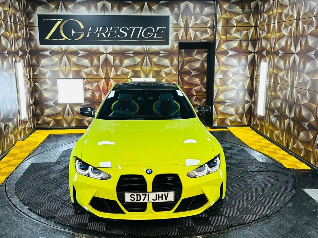 BMW M4 3L Competition Yellow #2