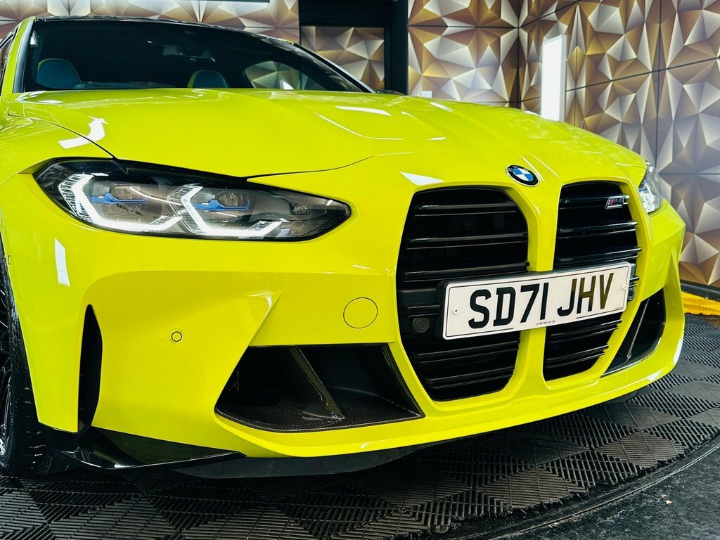 BMW M4 3L Competition Yellow #4