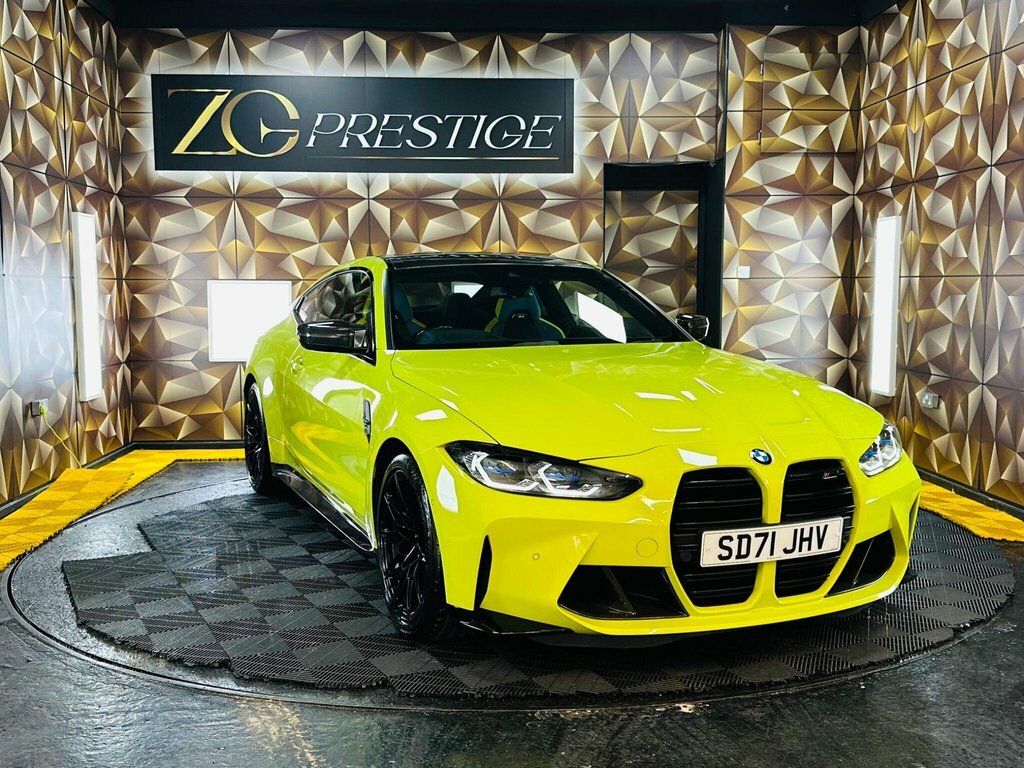 BMW M4 3L Competition Yellow #3