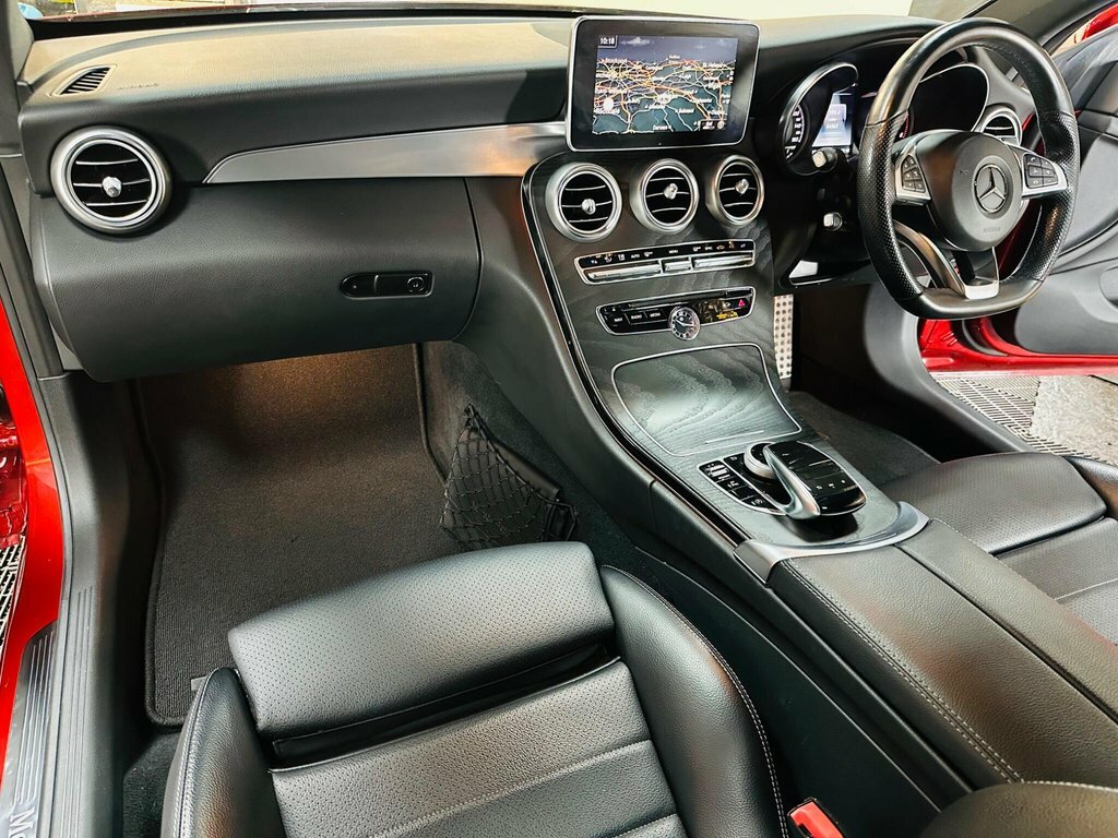 Mercedes-Benz C Class 2.1L Amg Line Red #5